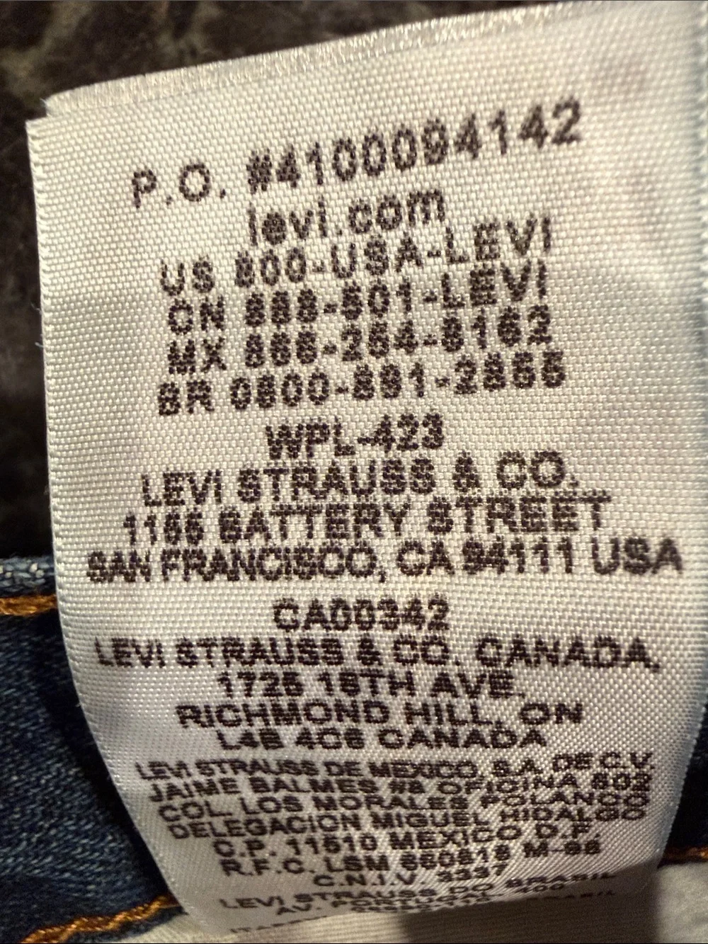 Levi’s Classic 560 Comfort Fit